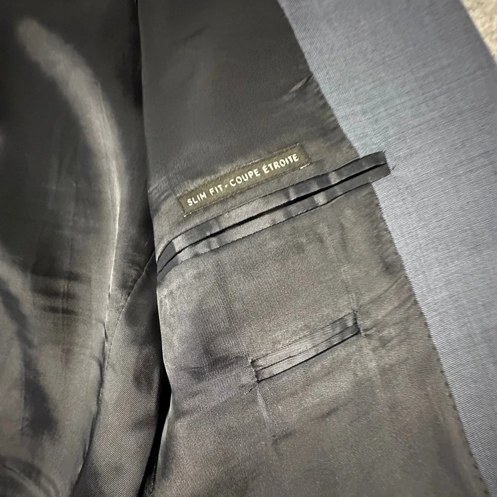 Ermenegildo Zegna Saks Fifth Avenue Blazer Mens 42 Grey Traveller Wool 2 Button